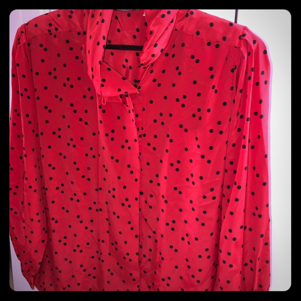 Red Polka Dot Shirt (NWT)